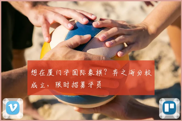 想在厦门学国际象棋?弈之海分校成立,限时招募学员